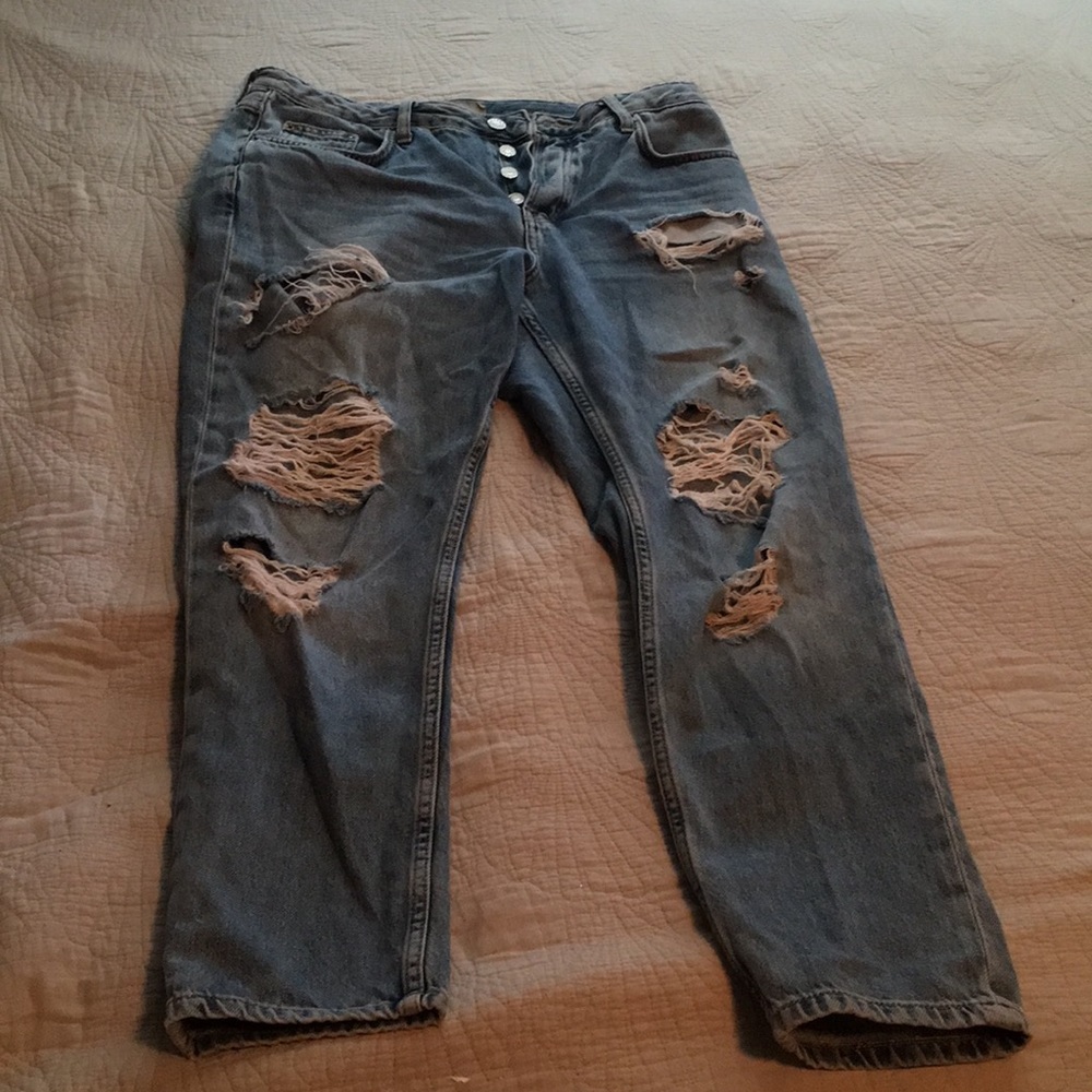 Topshop boyfriend jeans